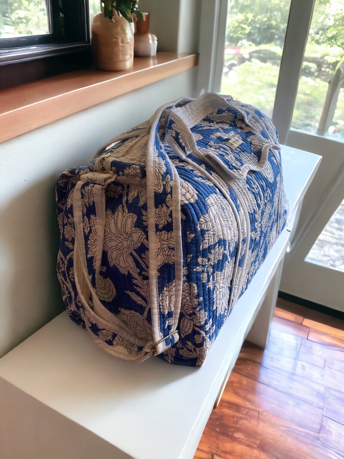 Pacific garden  - Weekender Duffel Bag