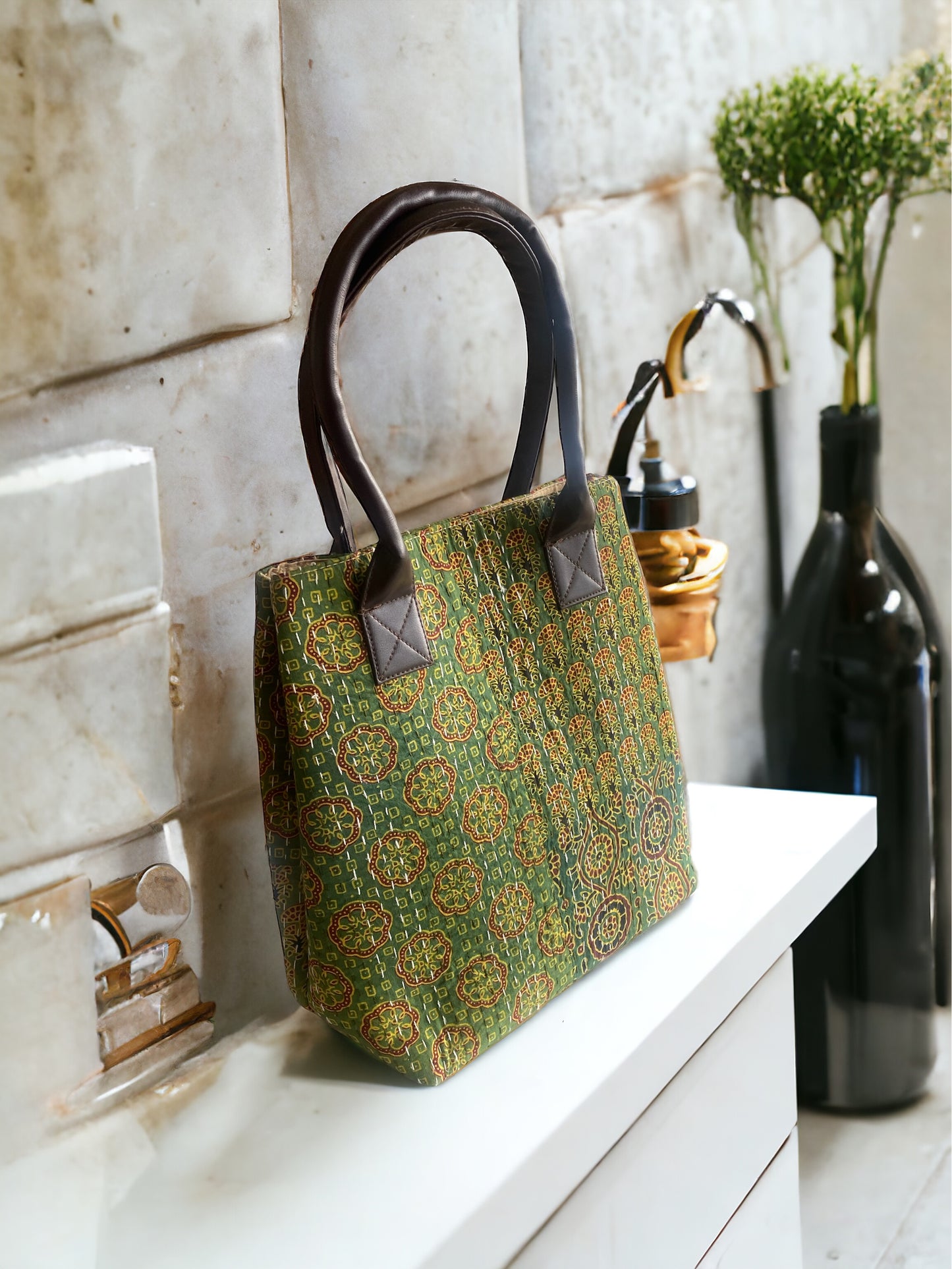 Chutney - Ajrakh Handbag